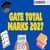 GATE Total Marks 2026 for CSE, Civil, ME, ECE and Other Subjects